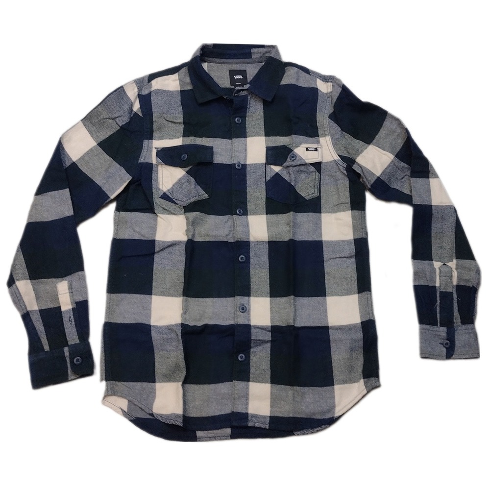 Vans Box Flannel Men's Long Sleeve Shirt SKUM038